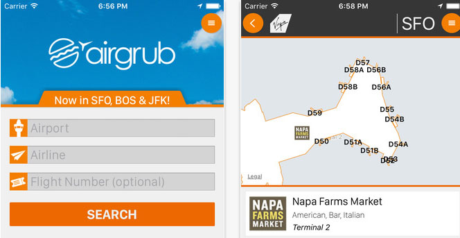 The app lets users see what food options are available based on their location and even their dietary restrictions 