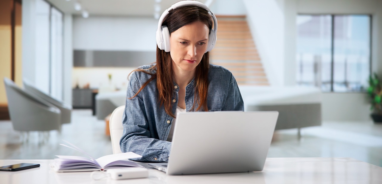 Woman on laptop