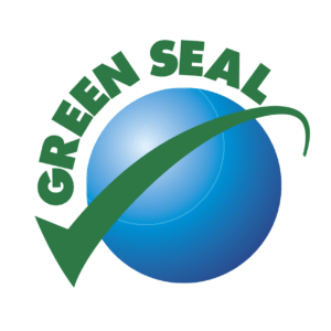 The logo for Green Seal, a green certification nonprofit that vets products