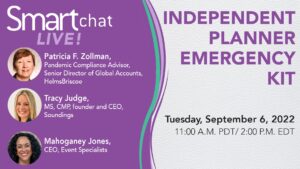 webinar banner for independent planner emergency kit