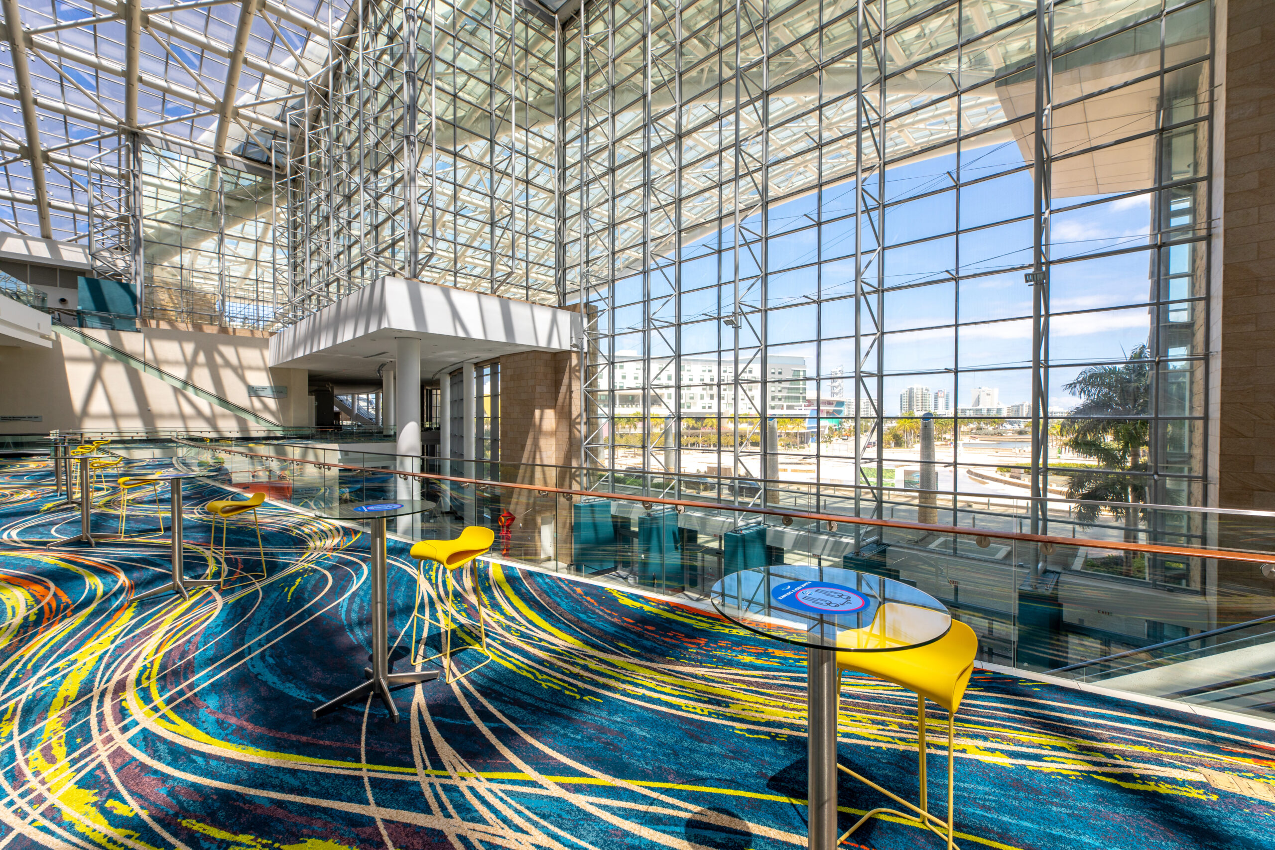 interior of puerto rico convention center