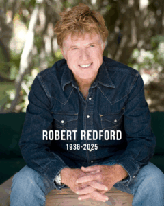 Actor Robert Redford memorial