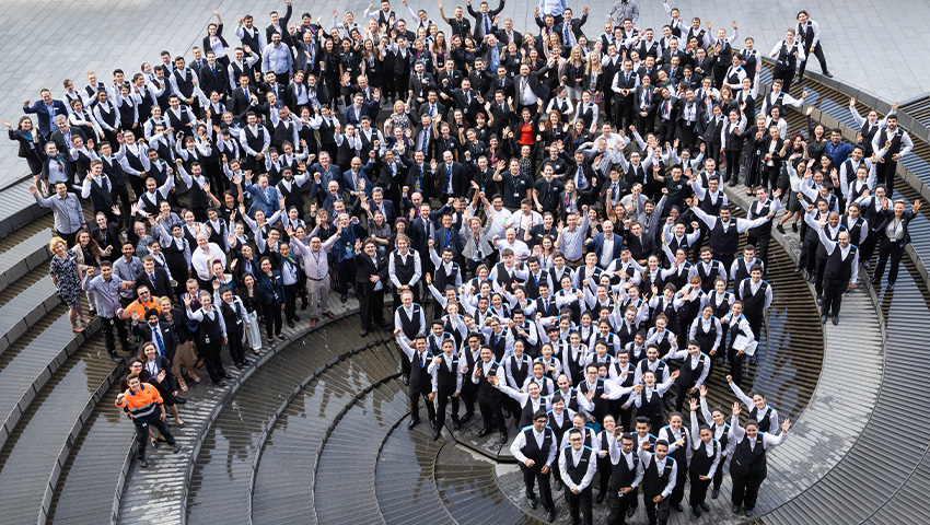 International Convention Centre Sydney team