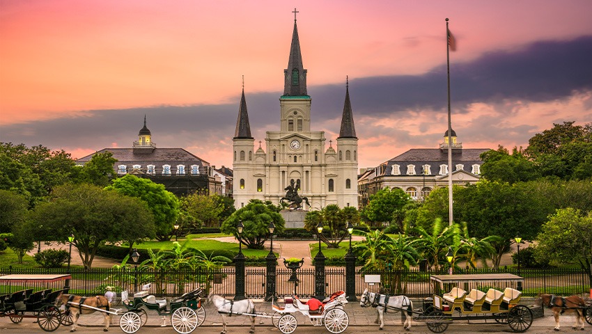 Jackson Square in New Orleans