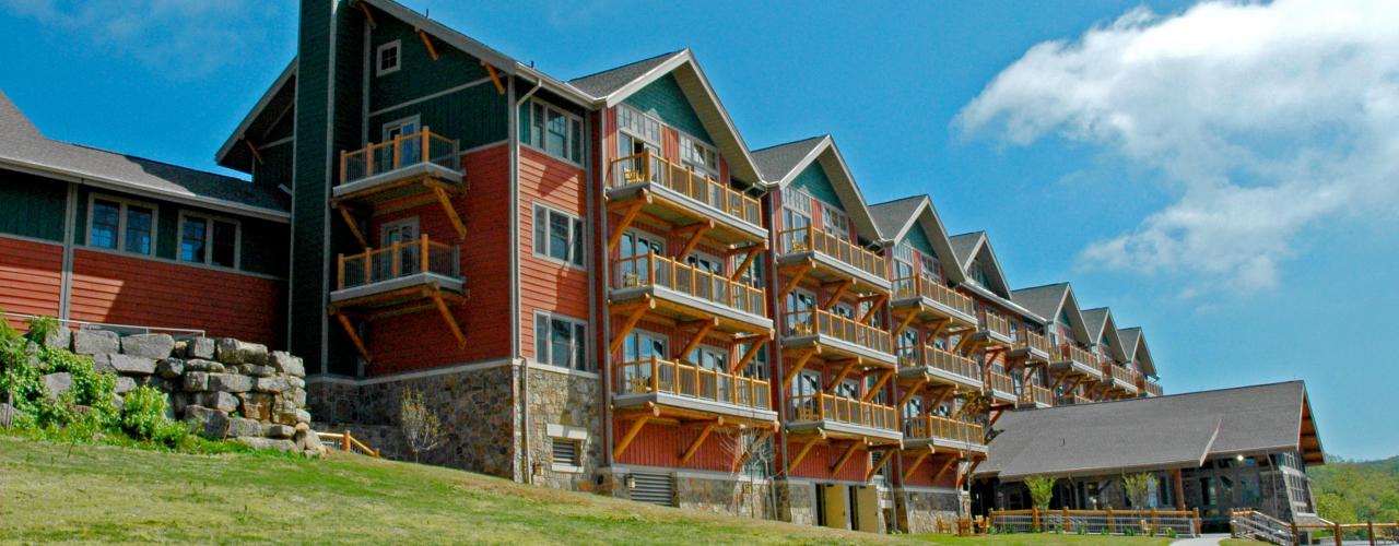 Arkansas State Park Lodges exterior