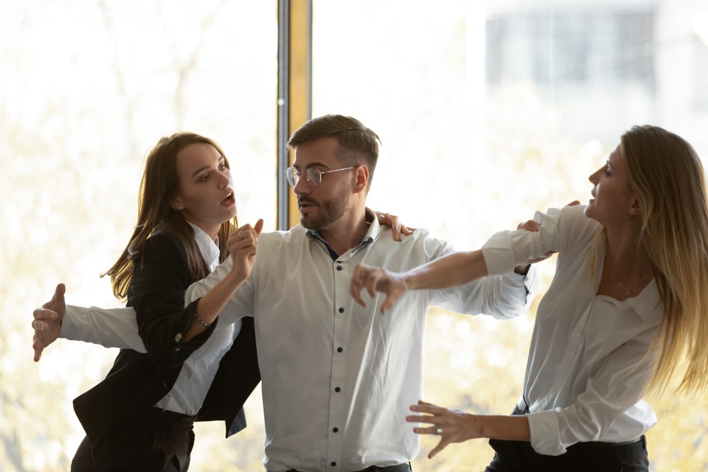 People arguing
