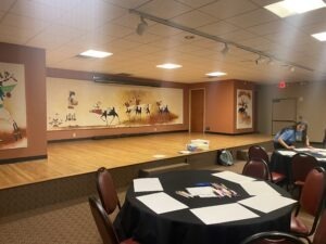 Meeting space at IPCC.