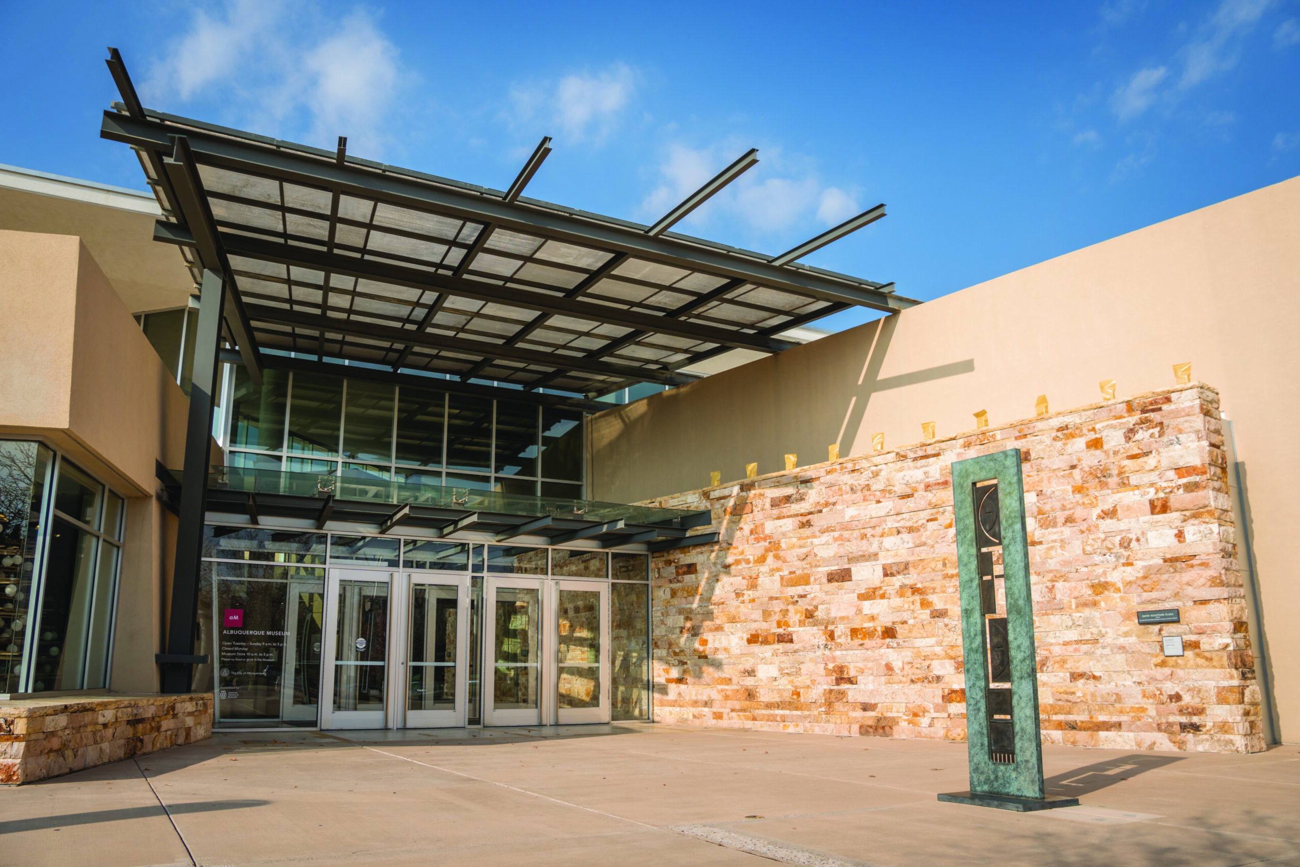 facade of albuquerque museum