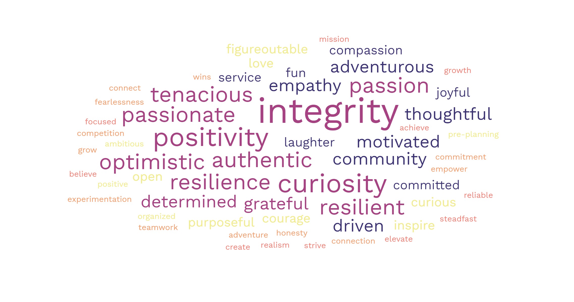 Smart Woman word cloud