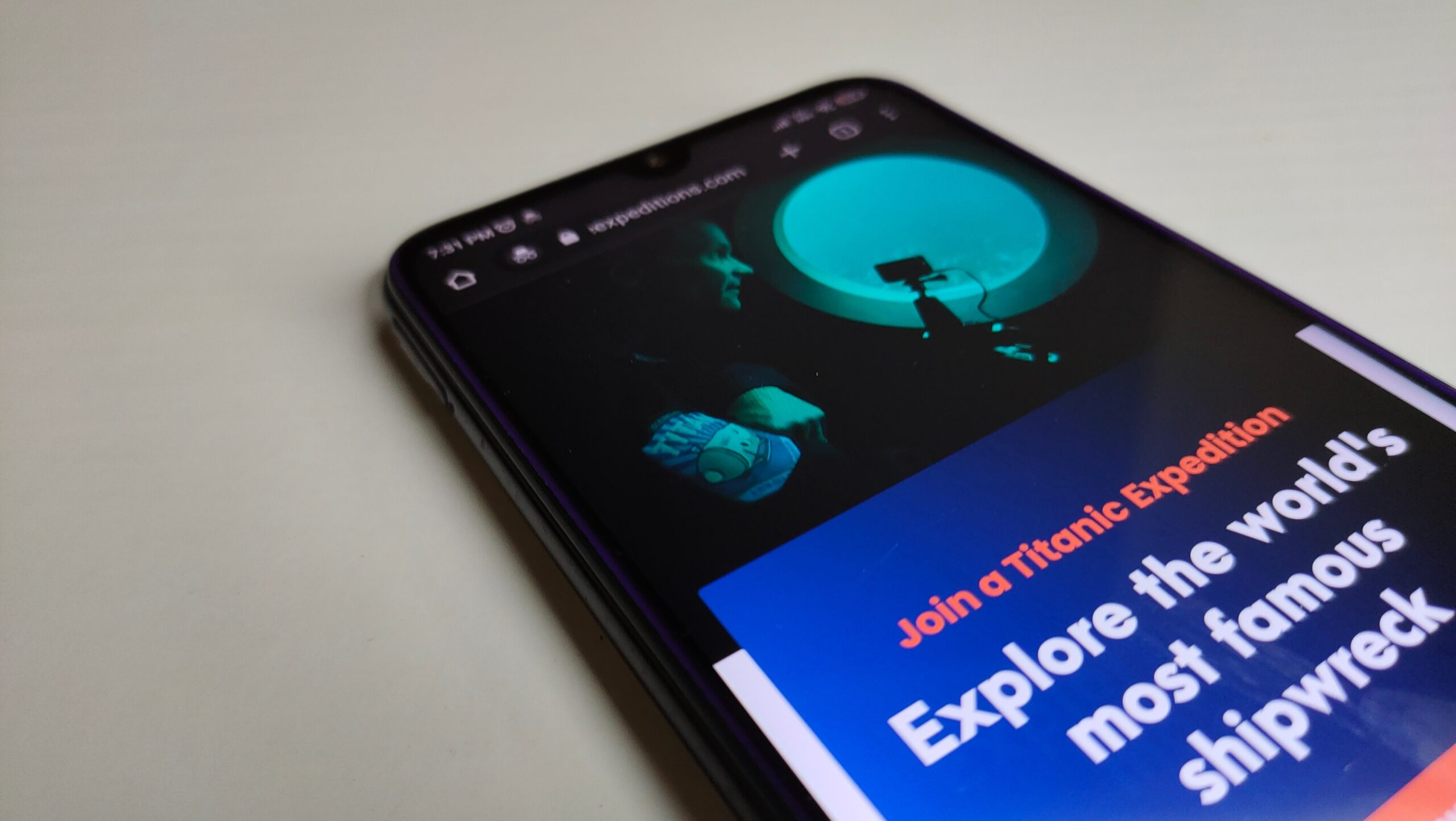 Phone app for Titan experience