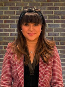 woman smiling