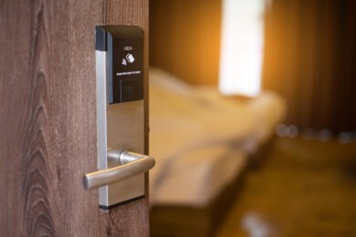 hotel door ajar