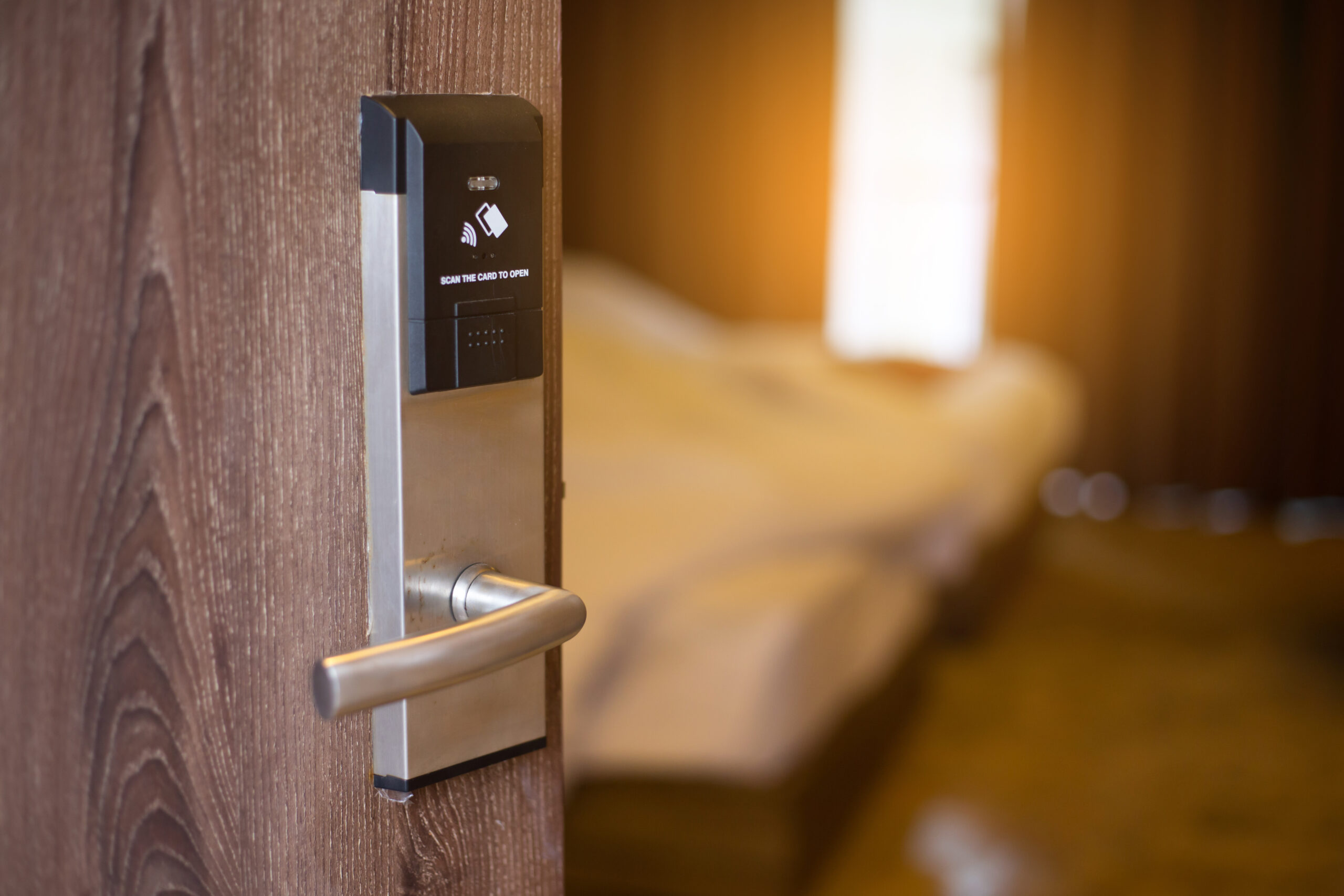 hotel door ajar