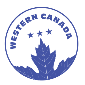 illustration of purple maple leaf stamp