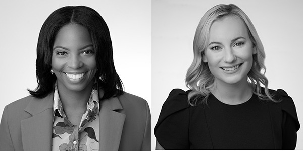smart moves headshots of Ashley McNeil (left) and Haleigh Hildebrand (right)