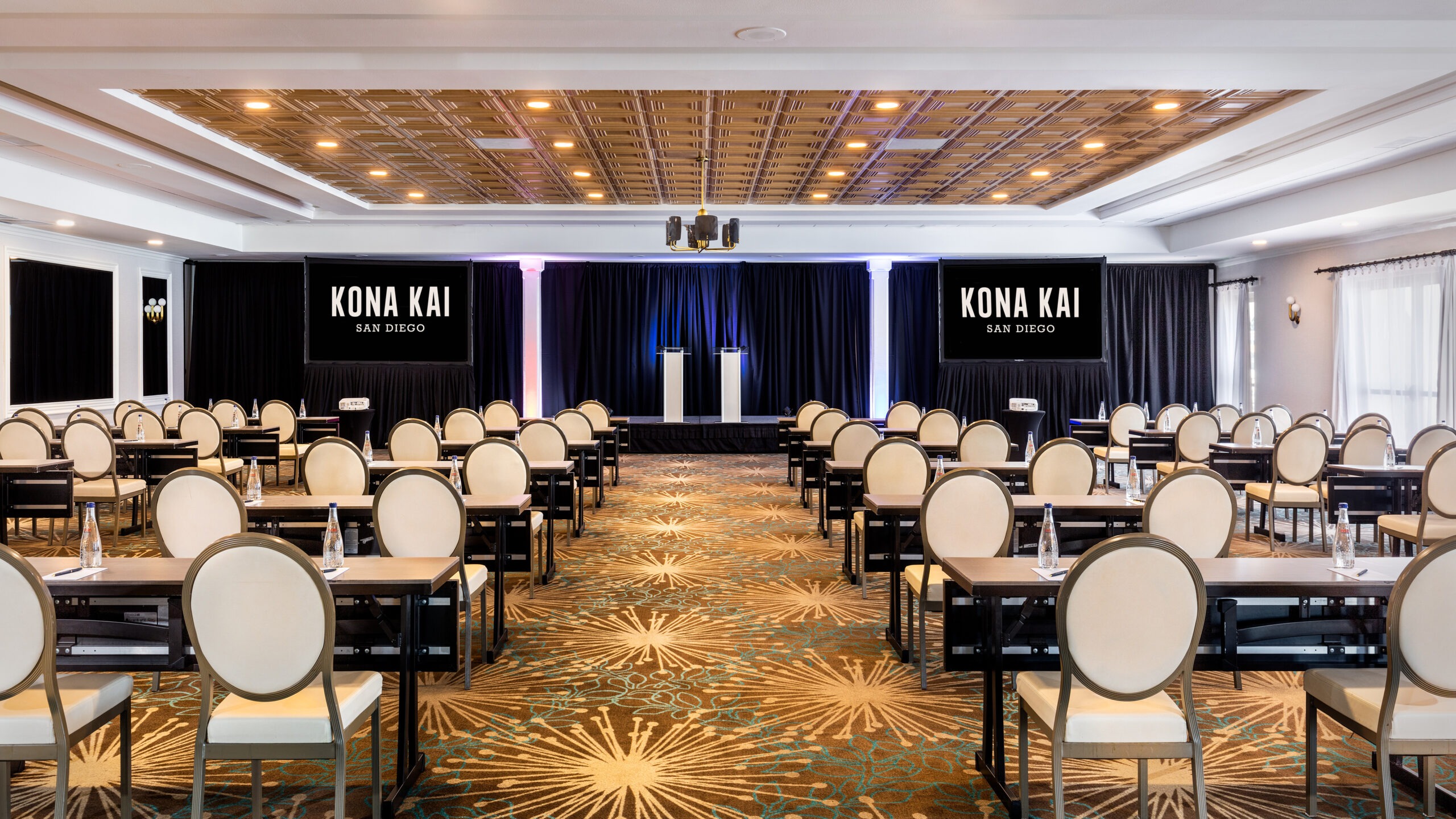 New and Renovated Point Loma Ballroom at Kona Kai San Diego