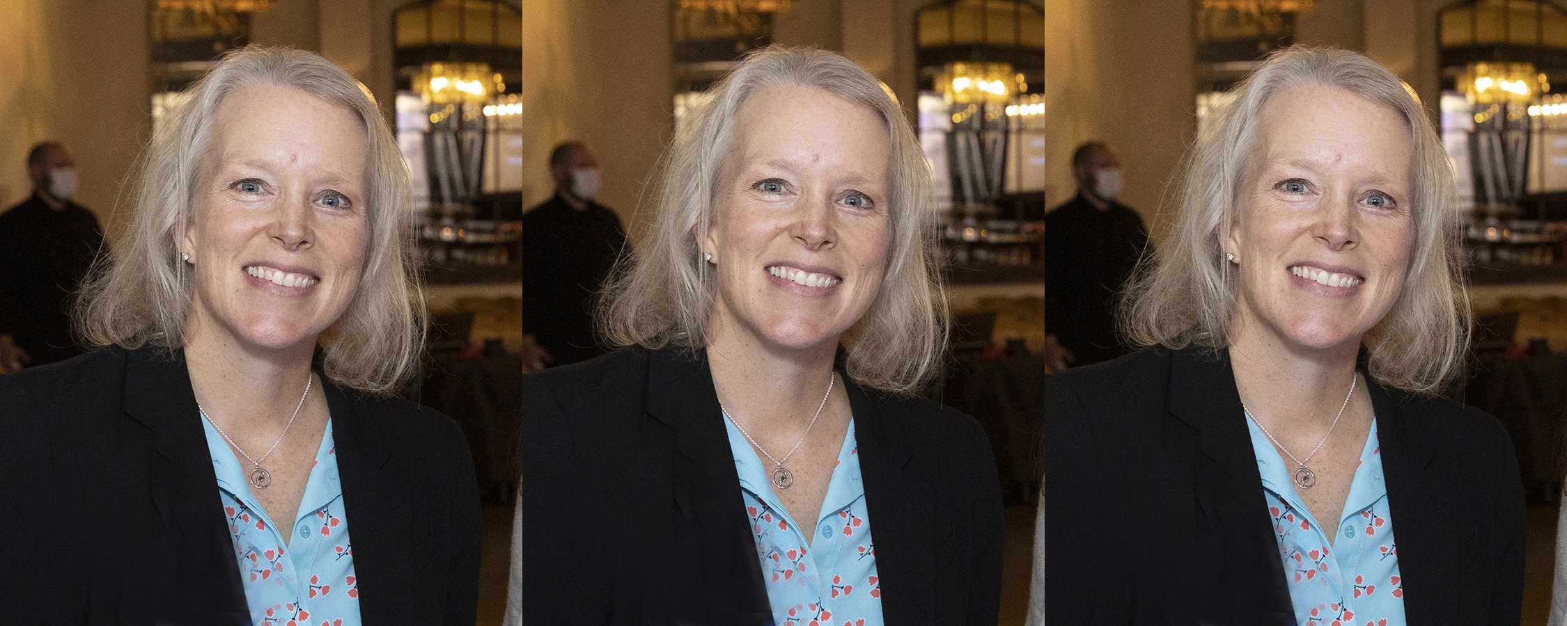 Three headshots of Tarin Horan side by side for Tarin Horan CMP Spotlight featured image