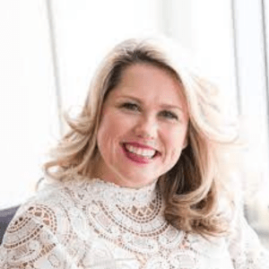 woman smiling