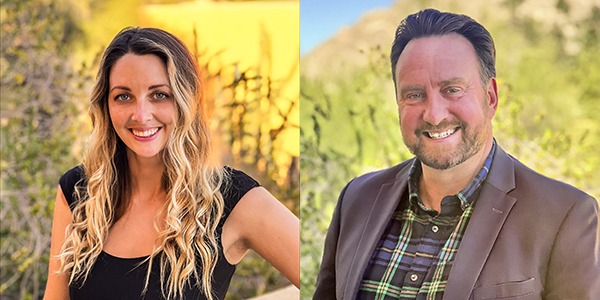 Rachel Vague and Nathan Leonard