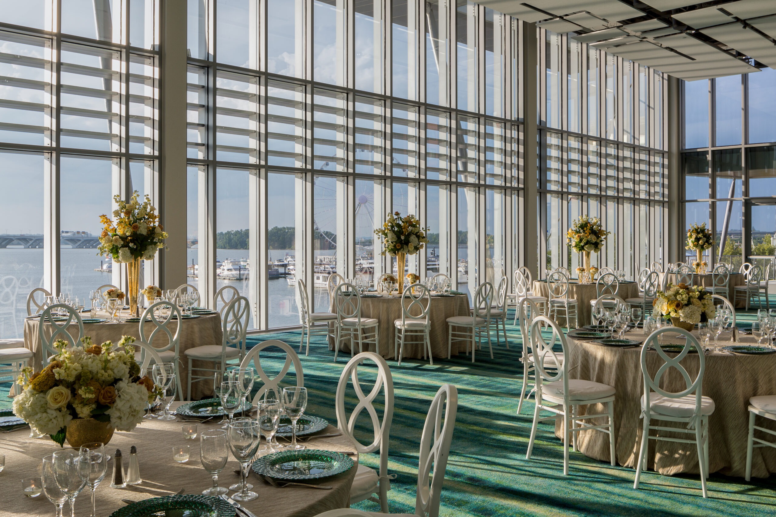 meeting space with large windows