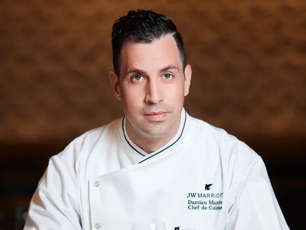 Chef Damien Manfre from Ario at JW Marriott Marco Island Beach Resort 