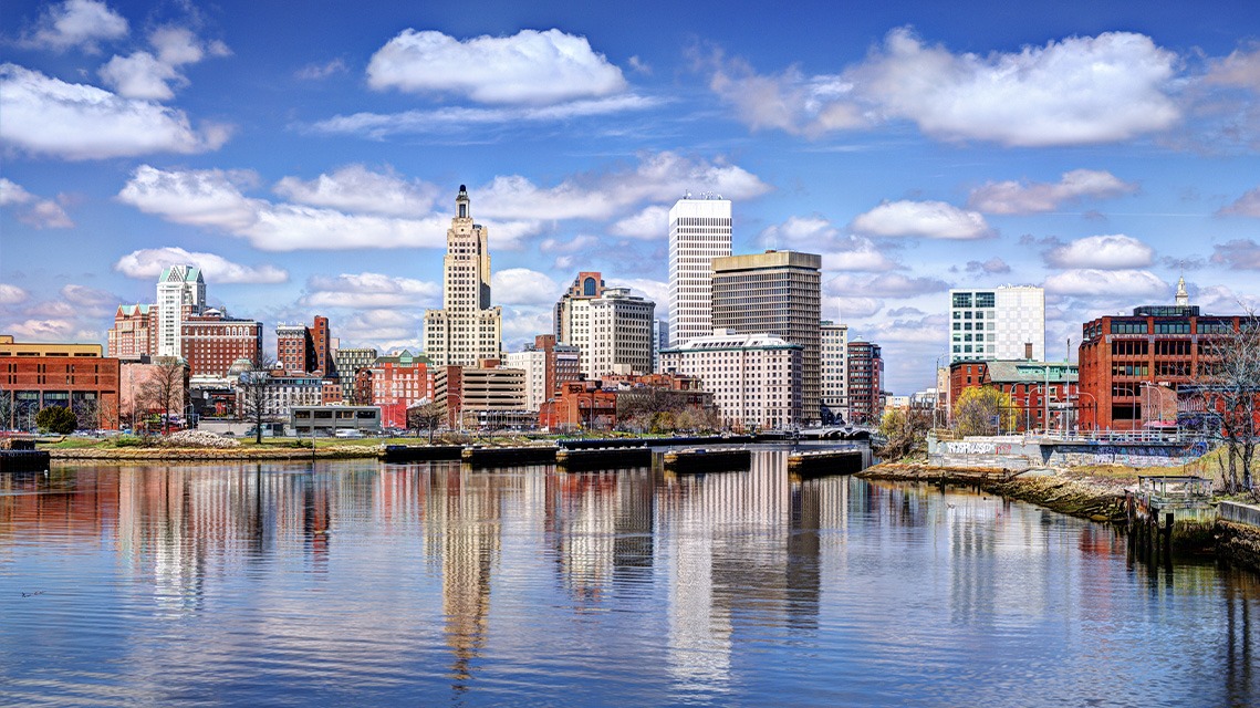 city view from water