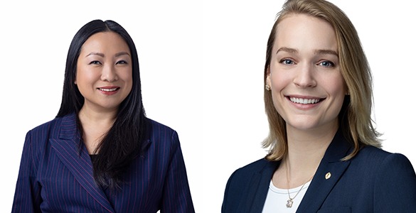Cherry Tsui and Allison Wells headshots