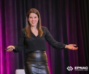Lisa Belanger at CMP Advance Connection keynote