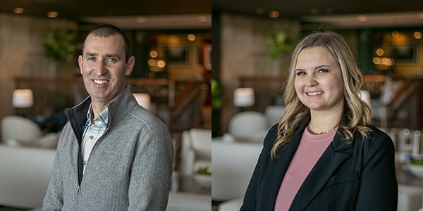 Smart Moves headshots of Dan Crooker and Julia Ippolito, Grand Geneva Resort & Spa