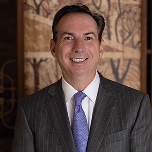Smart Moves headshot of Davide Barnes, general manager, Halekulani