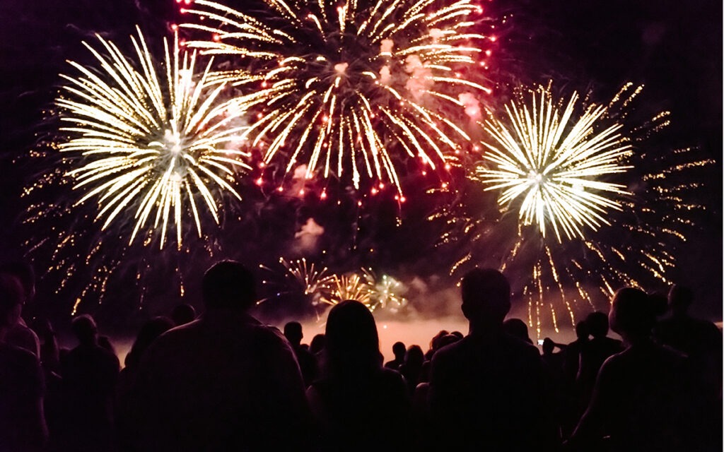 fourth of july fireworks show