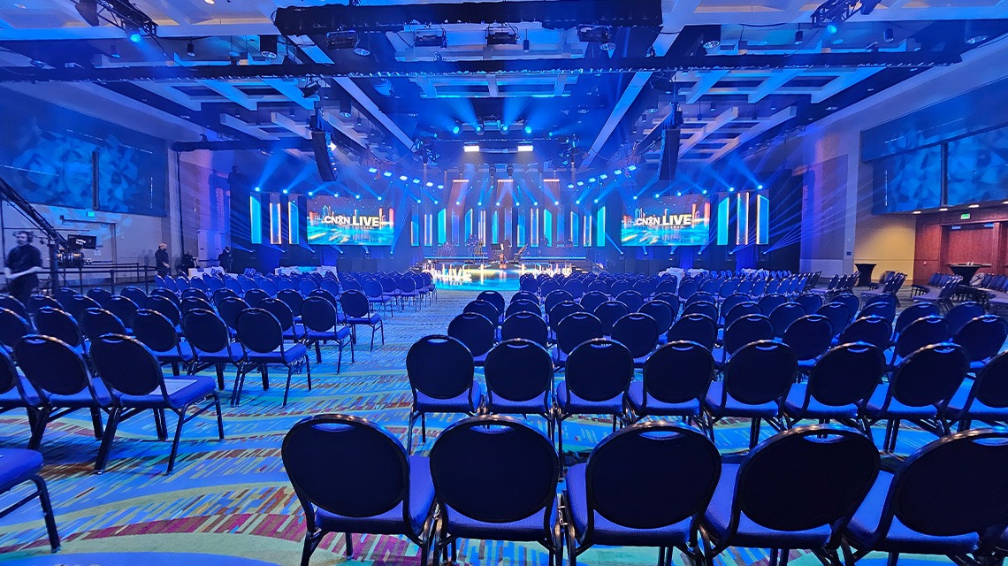 Palm Beach County Convention Center ballroom