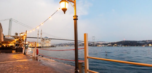 Bosphorus Bridge links traditional and modern Istanbul