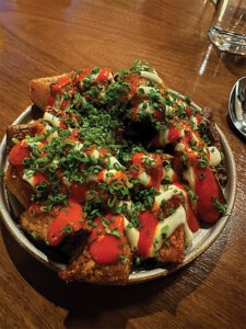 A plate of tapas from Mar Muntanya at Hyatt Regency
