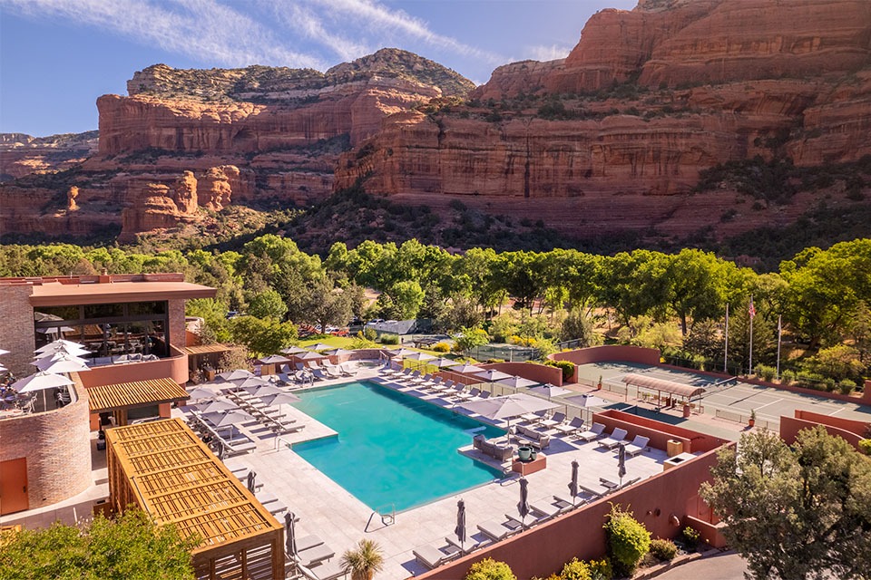 Enchantment Resort hotel pool
