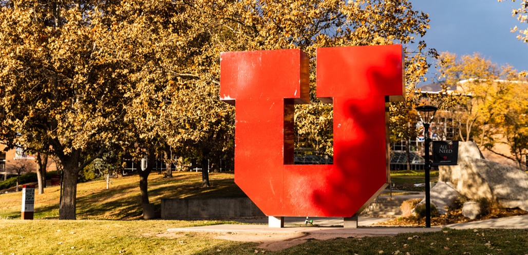 Red university of utah symbol