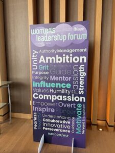Wordcloud at IAEE Women's Leadership Forum