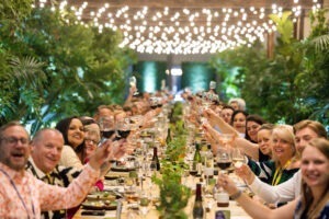 a Toast at Marriott's CRN Meet with Momentum event.