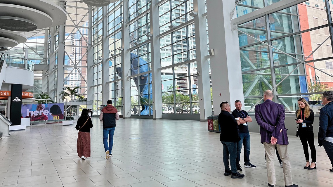 Colorado Convention Center lobby photo by Pamela Brick / Shutterstock. com