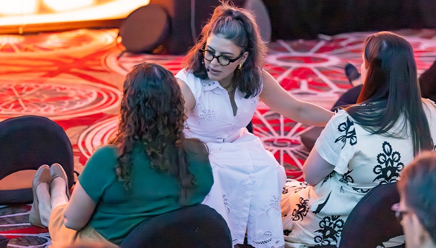 Sepi Eivazi leading somatic breathing