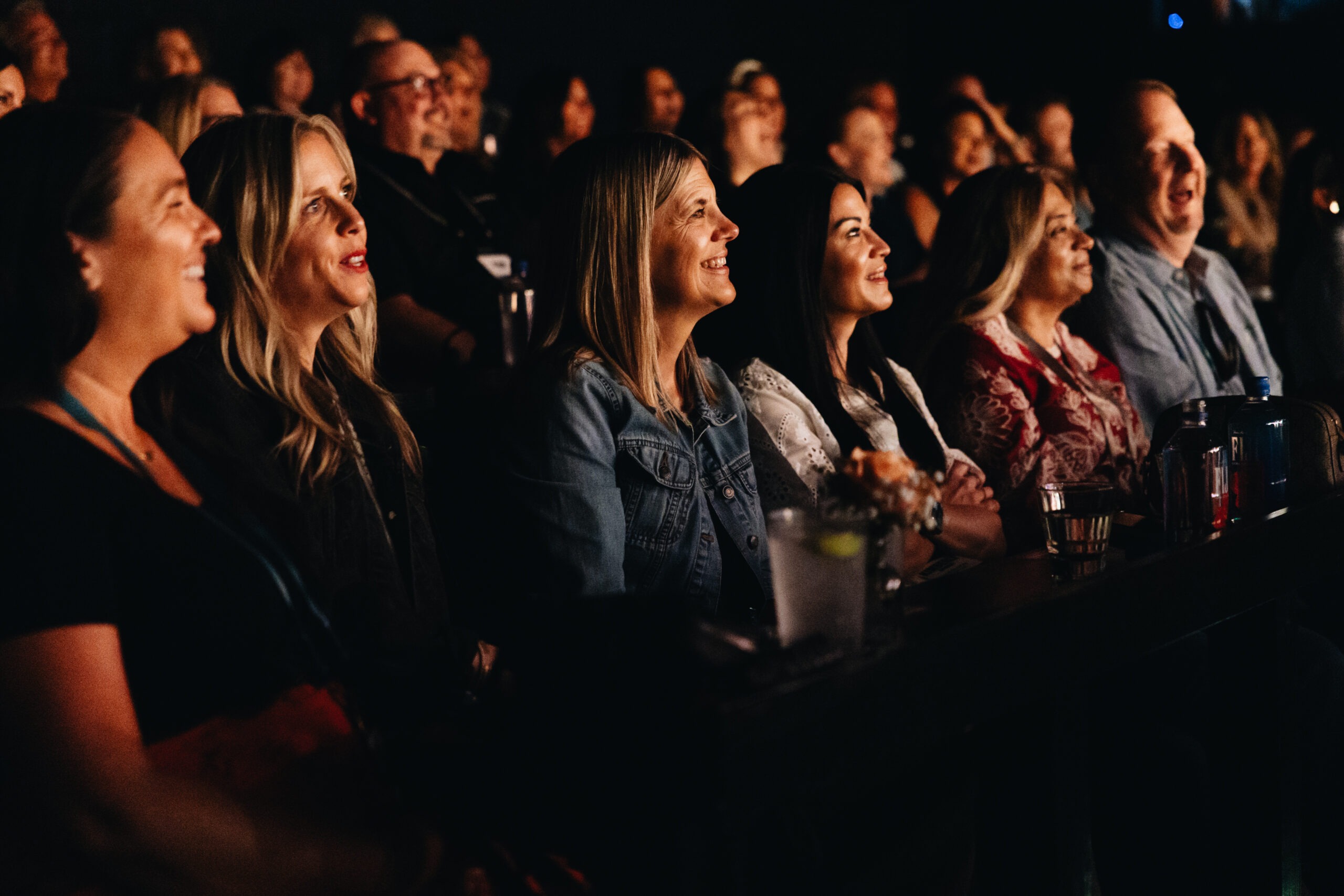 People laughing at Marriott's CRN Meet with Momentum Event