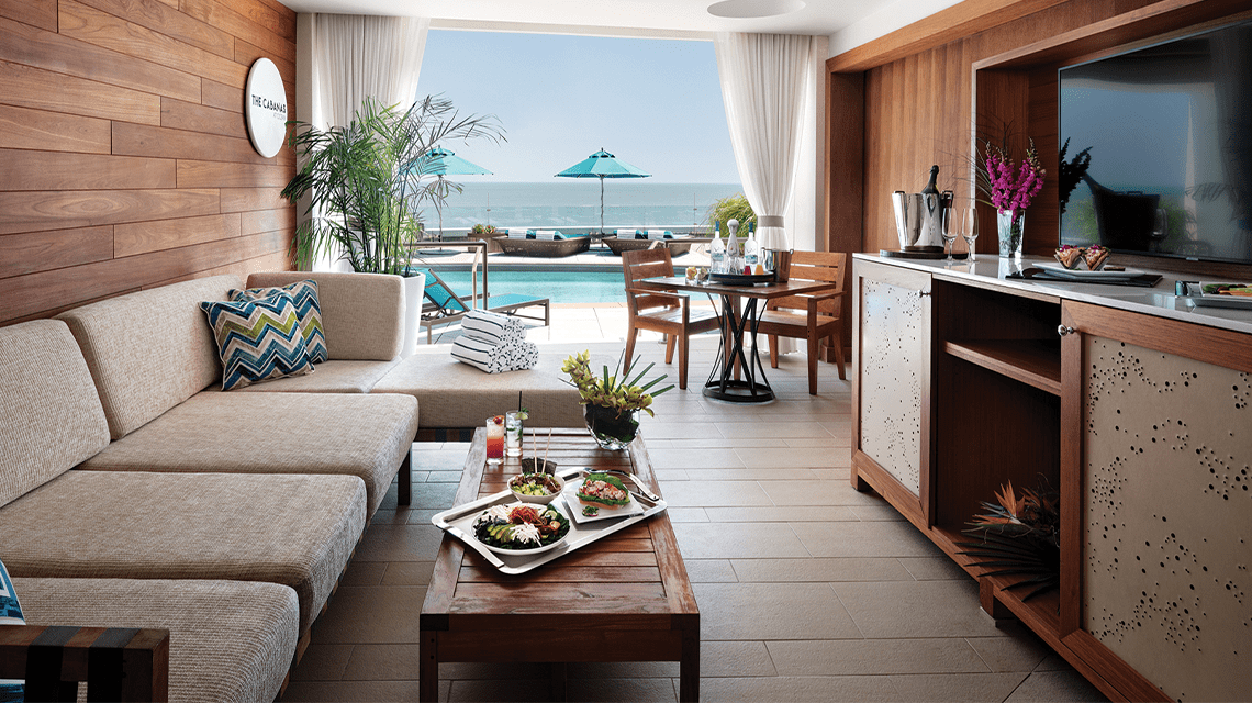 Ocean Casino Resort cabana