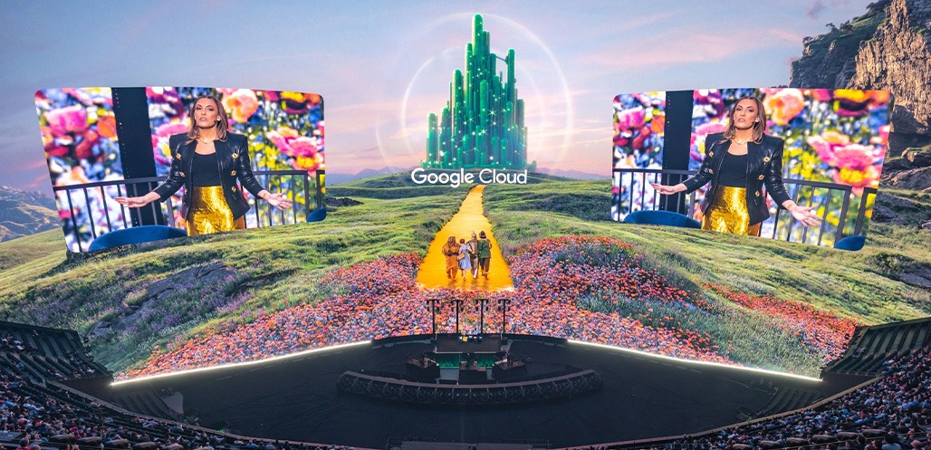 Wizard of Oz and Google Cloud Next at Sphere by GPJ