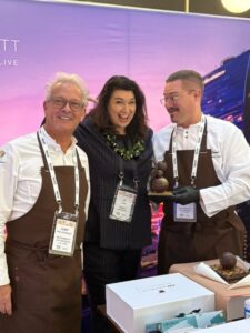 JT Long and two chefs