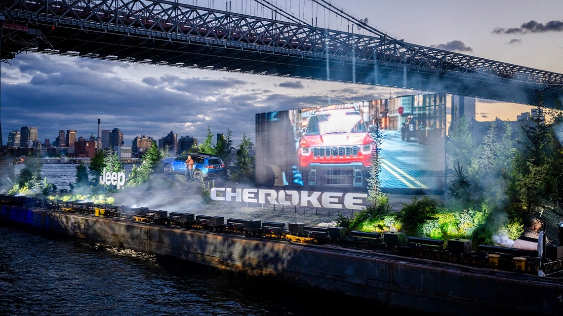 Jeep Cherokee Launch in New York City by GPJ