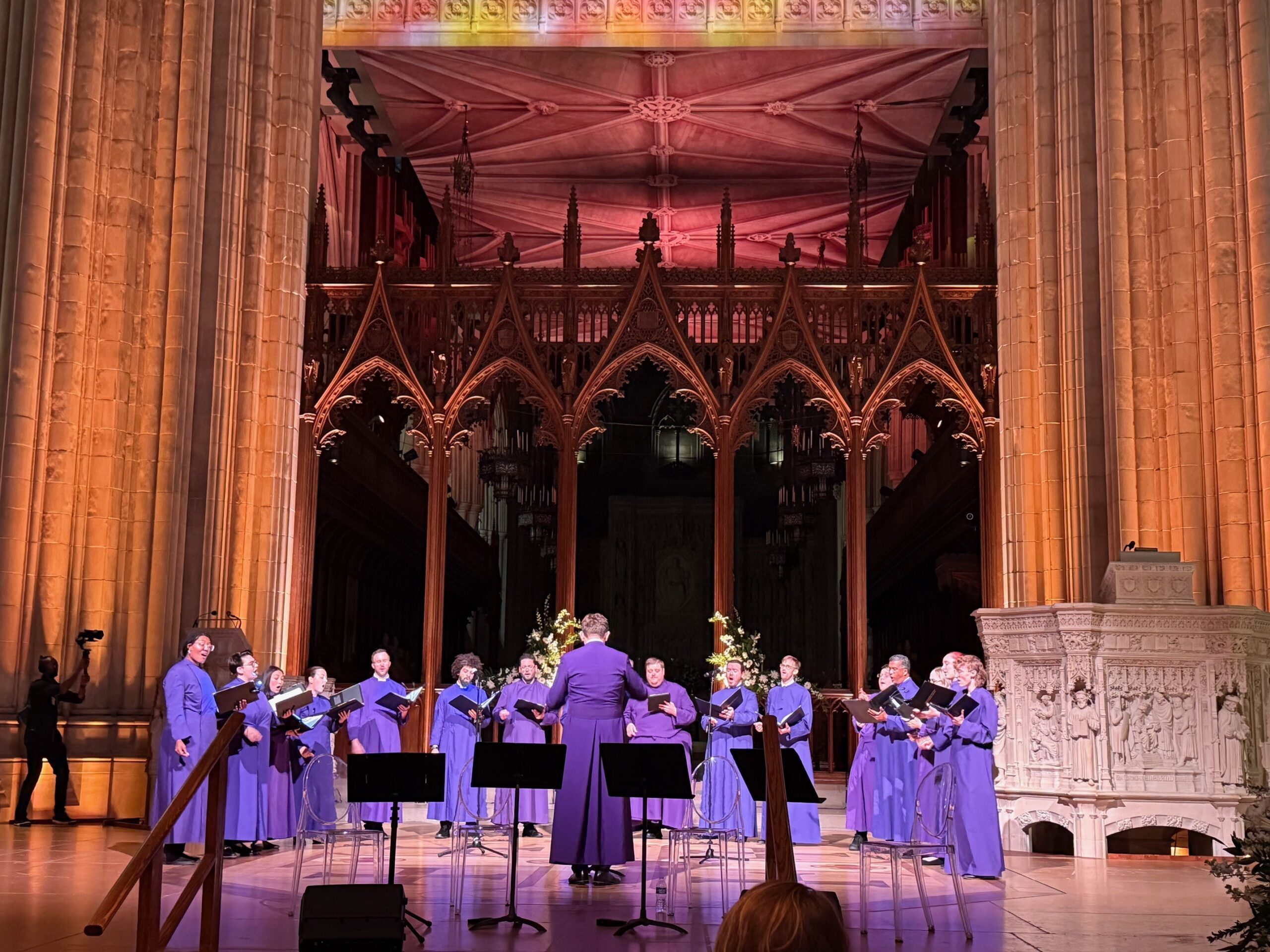 choir at Washington National Cathedral