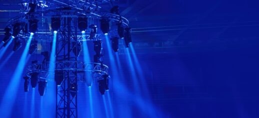 Overhead event lighting