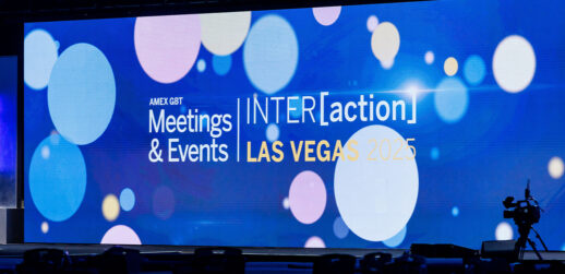 Amex GBT general session stage