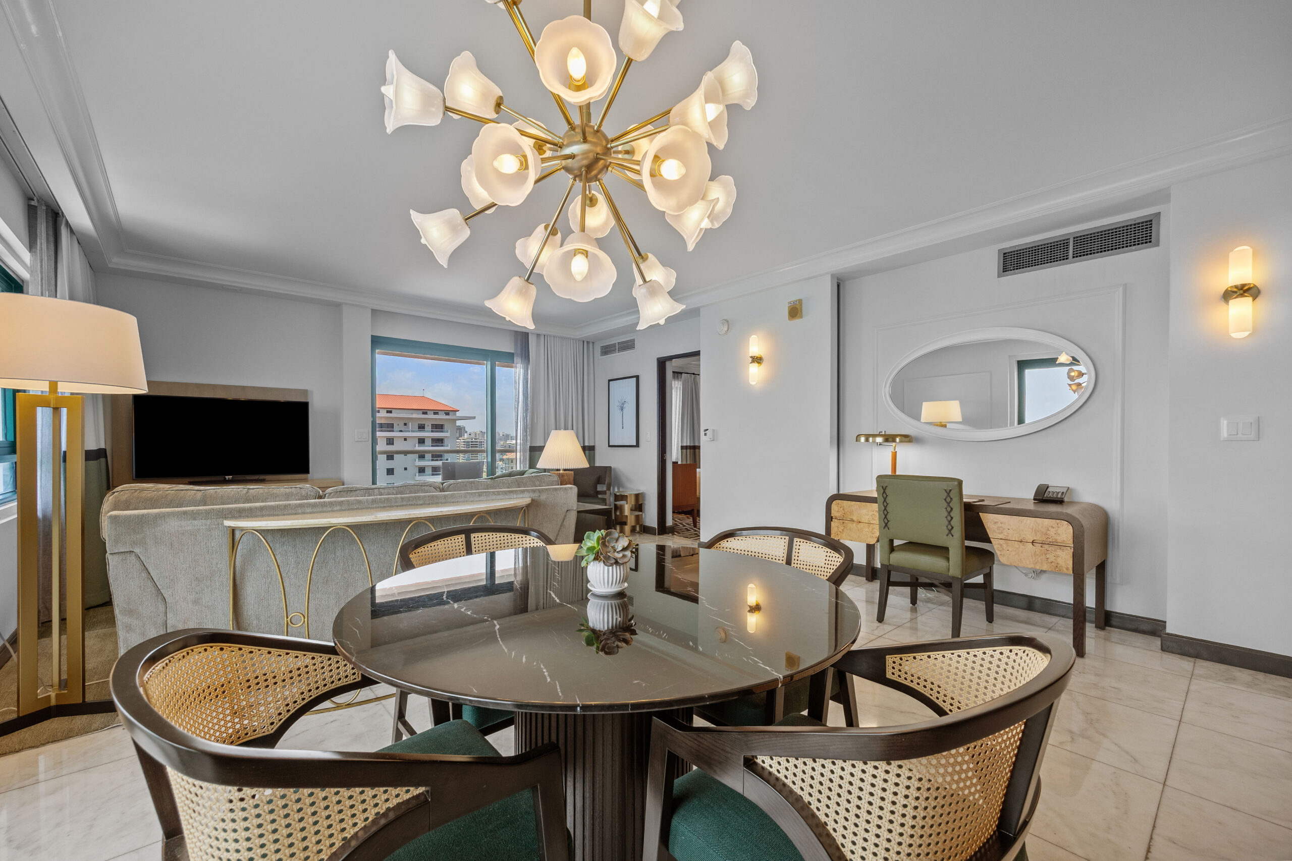 Condado Vanderbilt Commodore Suite dining room