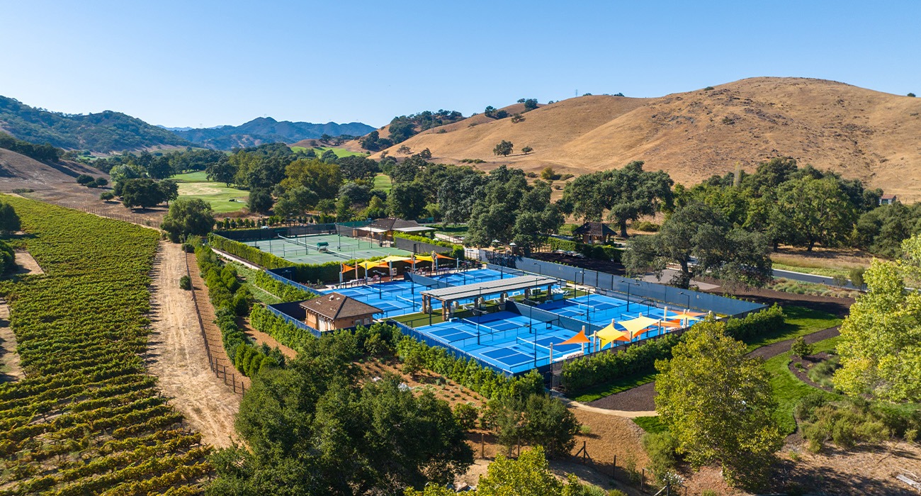 Pickleball and tennis courts, CordeValle